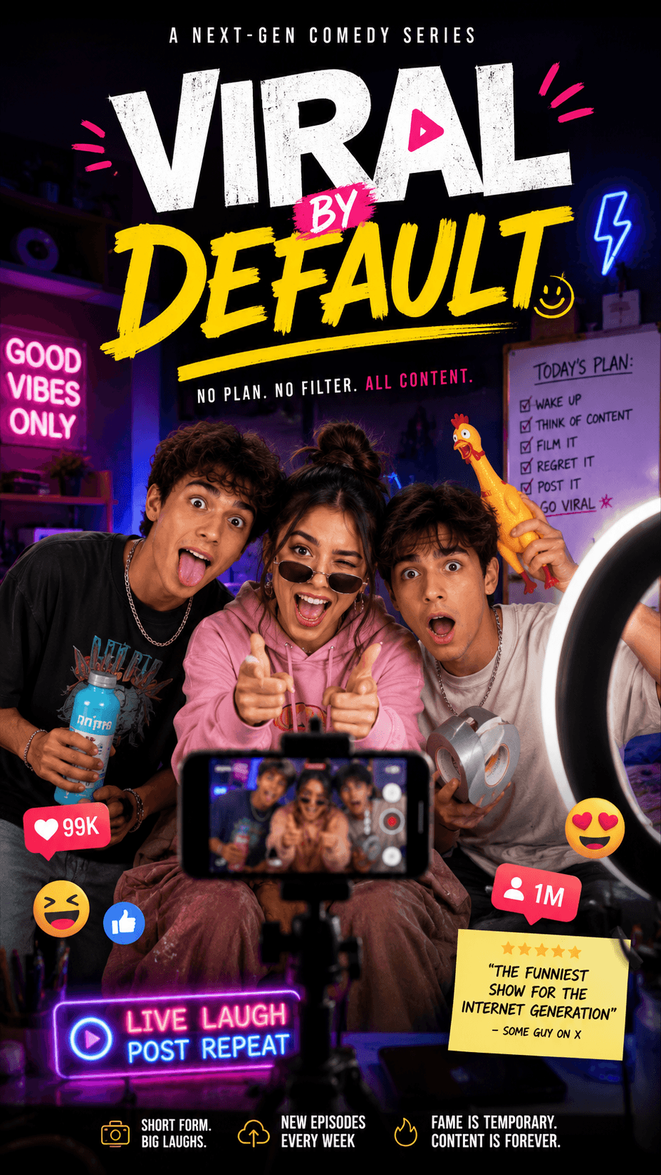 Viral By Default